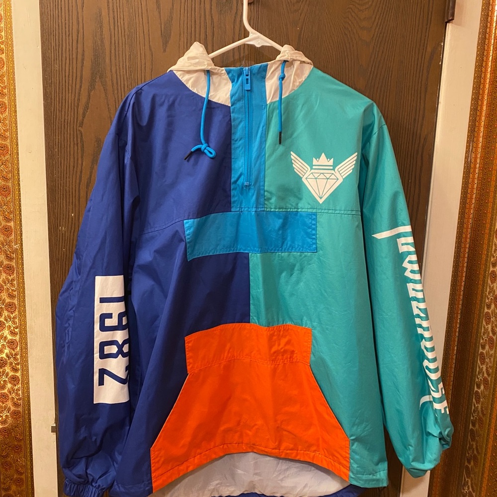 Jewel House Windbreaker Mens Large